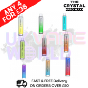 Crystal Pro Max 4000 Puff Bar Disposable Kit - UK Vape World