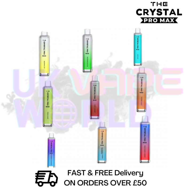 Crystal Pro Max 4000 Puff Bar Disposable Kit - UK Vape World