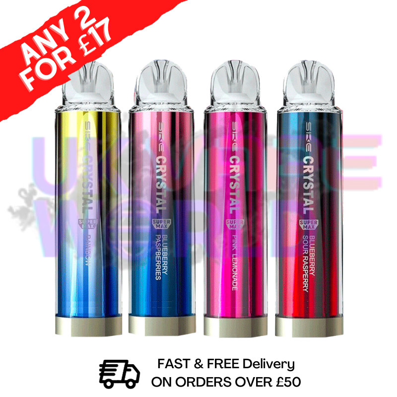 Crystal Bar 600 Ecig Vape Ske 3.50 | 600 Puffs | Flavours Menu Crystal Bar 600 Ecig Vape Ske 3.50 | 600 Puffs | Flavours Menu
