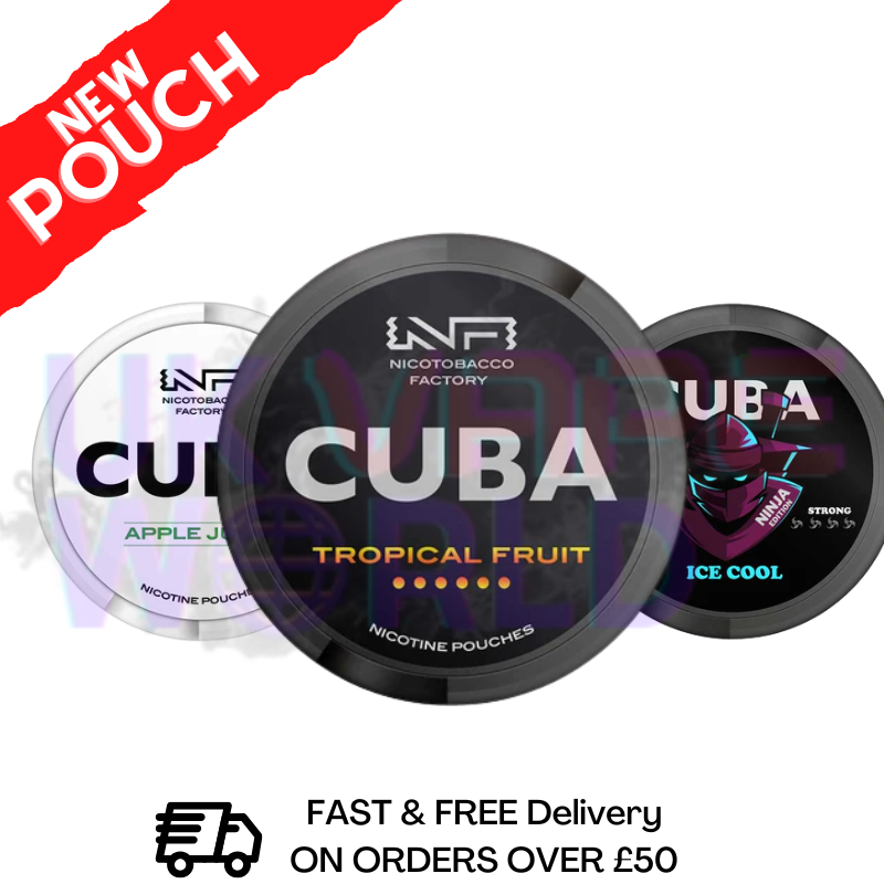 Cuba Pouches - NicoPods Nic Pouches