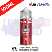 Doctor Popper Shortfill Juice 100ML Eliquid - VU9 x Kingston - UK Vape World