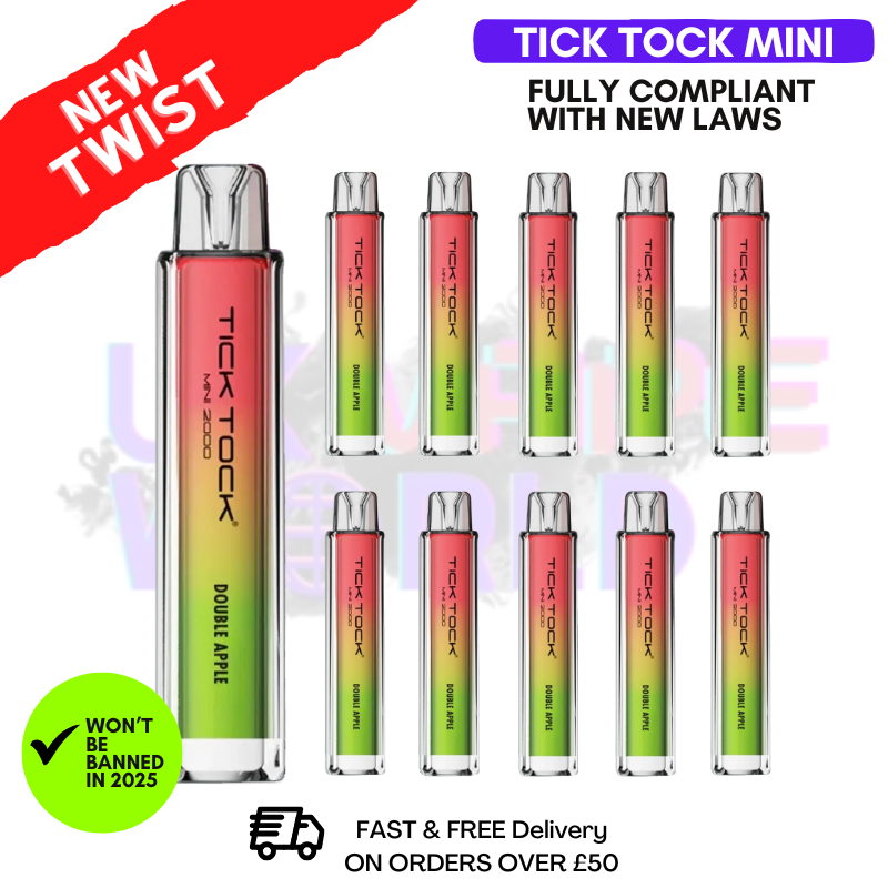 elfbar elfa master akku Tick Tock 20K Puffs Vape Disposable | 6% Nic main image 1