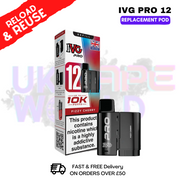 Fizzy Cherry IVG Pro 12 REFIL Pod Pack - ukvapeworld