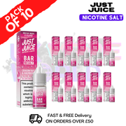 Dragonfruit Raspberry Just Juice Nic Salt Box Of 10 - ONLY £17.99 - ukvapeworld