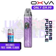 Dream Purple Oxva Xlim Pro 2 Pod Kit + Free 100ML Liquid - UK Vape World