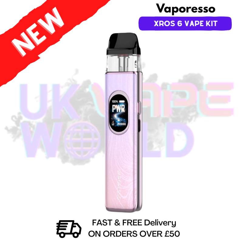 Dreamy Pink Vaporesso Xros 6 Vape Kit - £19.99 - ukvapeworld
