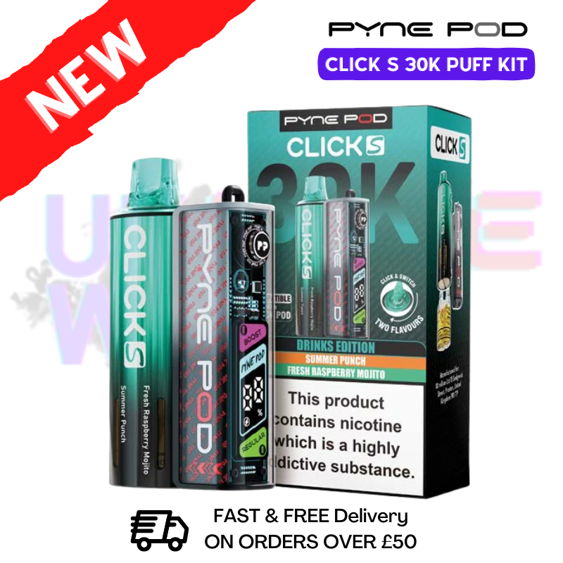 Drinks Edition Pyne Pod Click S 30K Puff Kit - UKVAPEWORLD
