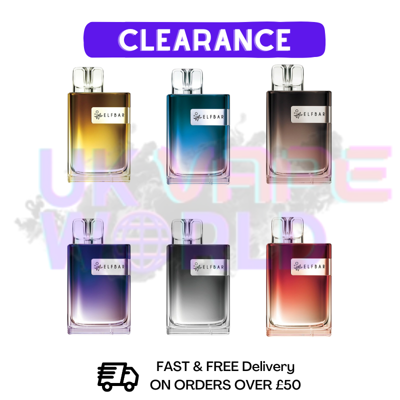 crystal elf bar flavours SKE Crystal Bar Prefilled Kit 600 Puffs 500mAh
