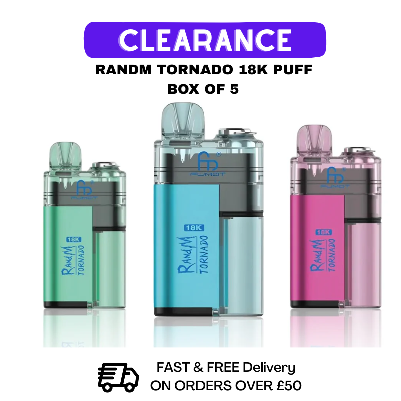 RandM Tornado 18K 18000 Puff Vape Kit (Clearance)