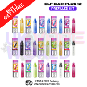 Shop Elf Bar Plus 12 Prefilled Pod Kit - Buy 1 Get 1 FREE