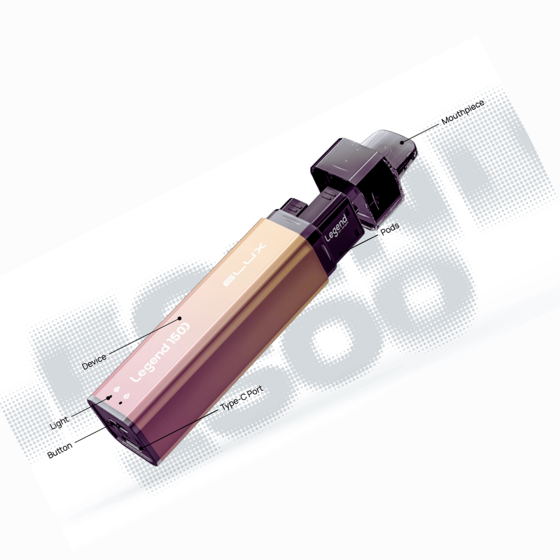 ELUX LEGEND 1500+ Puff Prefilled Pod Kit