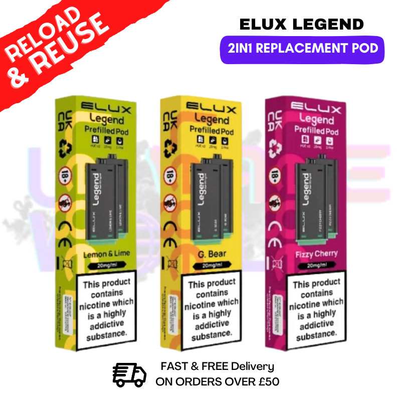 Shop Elux Legend 1500+ REPLACEMENT PODS