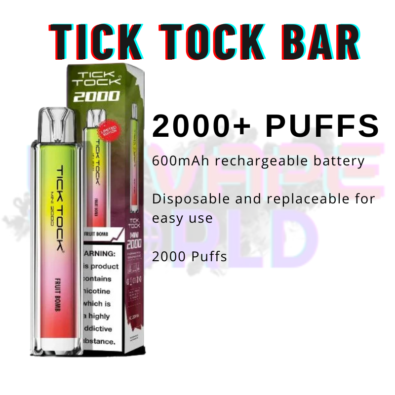 Features of fruit bomb tick tock