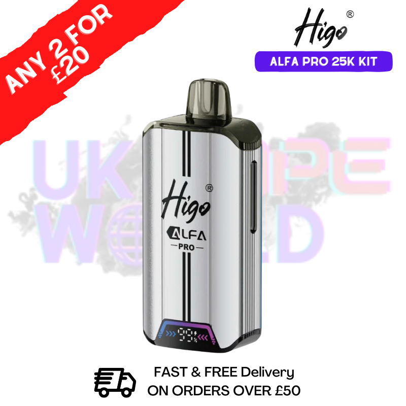 Fizzy Cherry Cola Higo Alfa Pro 25K Prefilled Pod Kit - Any 2 For £20 - ukvapeworld