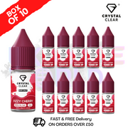 Fizzy Cherry Crystal Clear Nic Salt Box Of 10 - Only £17.99 - ukvapeworld