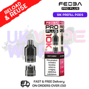 Fizzy Cherry Feoba Pro Plus 10K Refil Pods - Only £5.85 - ukvapeworld
