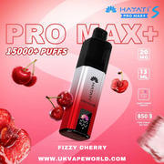 Fizzy Cherry Hayati Pro Max S Plus 15K Puff Ultra Kit - ukvapeworld
