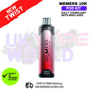 Fizzy Cherry Memers 10K Puff Pod Kit-ukvapeworld