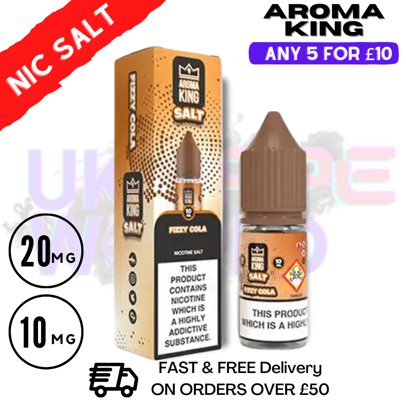 Shop Fizzy Cola - Aroma King Nic Salt - UK Vape World