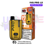 Fizzy Orange IVG Pro12 Prefilled Pod Kit - ukvapeworld
