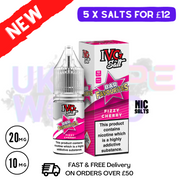 Fizzy Cherry IVG "Bar Favourites" Salt 10ml Nic Eliquid - UK Vape World