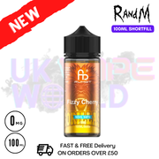 Fizzy Cherry RandM 100ML Fumot Shortfill Eliquid - UK Vapeworld