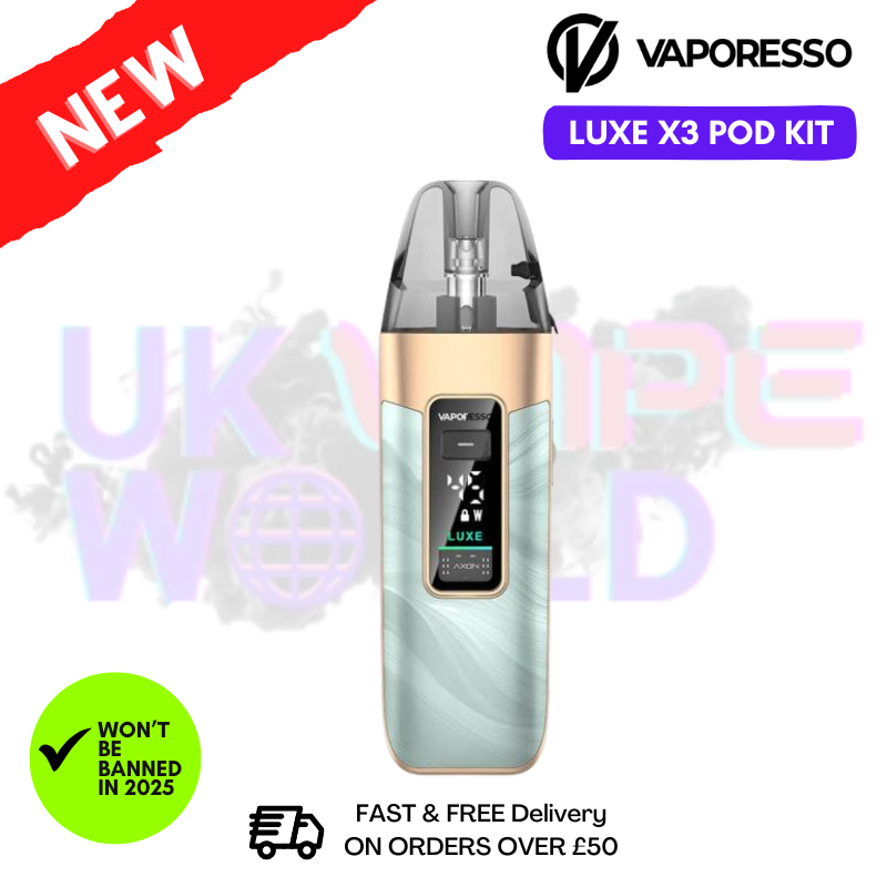 Fluid Green Vaporesso Luxe X3 Pod Kit - ukvapeworld