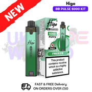 Freeze Higo BB Pulse 6000 Prefilled Pod Kit - ukvapeworld
