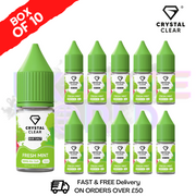 Fresh Mint Crystal Clear Nic Salt Box Of 10 - Only £17.99 - ukvapeworld