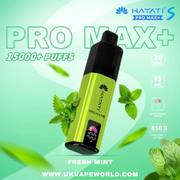 Fresh Mint Hayati Pro Max S Plus 15K Puff Ultra Kit - ukvapeworld