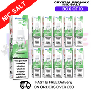 Shop Fresh Mint Hayati Crystal Bar Pro Max Pack Box Of 10 Nic Salts - UK Vape World