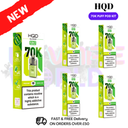 Fresh Mint HQD Glow Air 70k Vape Kit Box of 5 - ukvapeworld