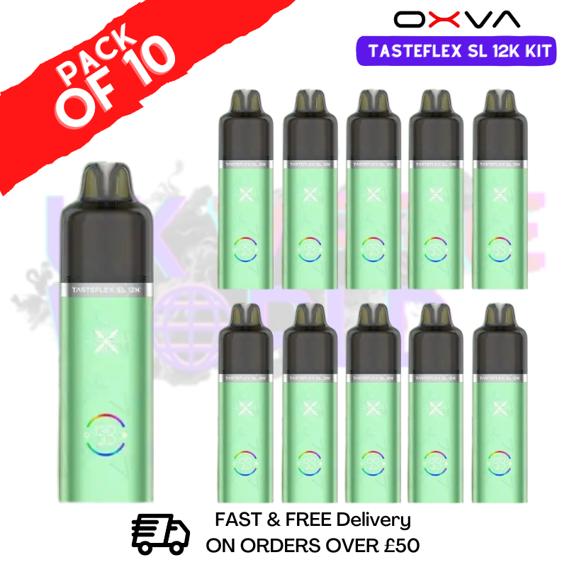 Fresh Mint Oxva Tasteflex SL 12K Kits Box Of 10 - ukvapeworld