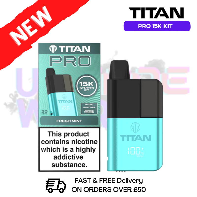 Fresh Mint Titan Pro 15K Pod Kit