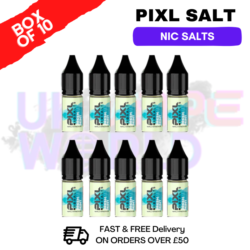 Fresh Mint Pixl Nic Salt Box Of 10