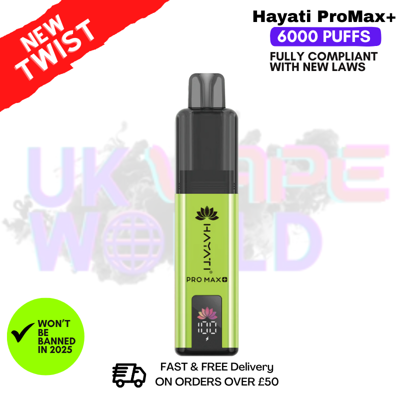 Shop Fresh Mint Hayati Pro Max Plus 6000Puff Kit - UK Vape World
