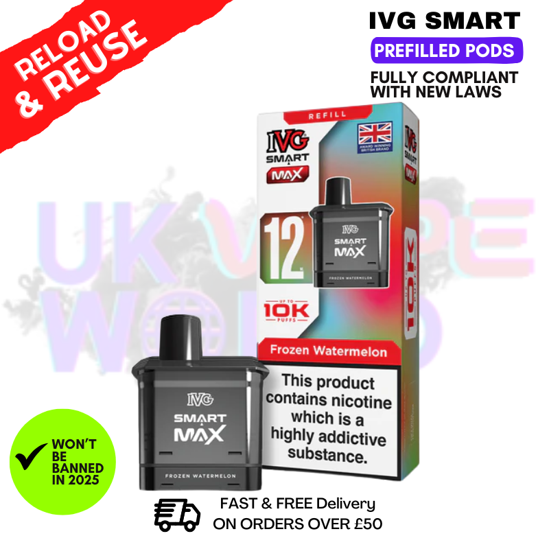 Frozen Watermelon IVG Smart Max Replacement Pod