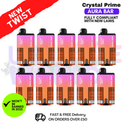 Shop Fruit Bomb Crystal Prime 25K Box Of 10 - UK Vape World