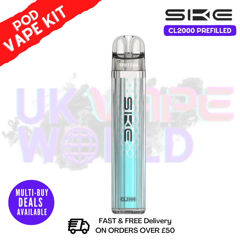Fruit Gum SKE CL2000 2K Puff Vape Pen Kit - ukvapeworld