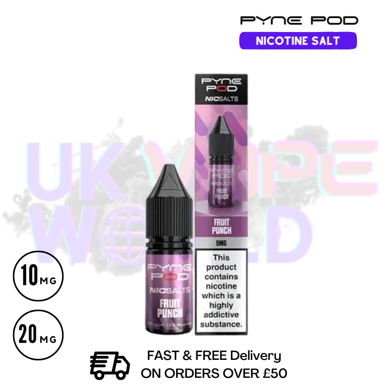 Pyne Pod Fruit Punch Nic Salt - Only £1.99 (PC) - ukvapeworld