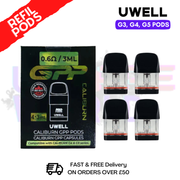 Shop Uwell Caliburn GPP Replacement Pod | G3, G4, G5 Refills - UK Vape World