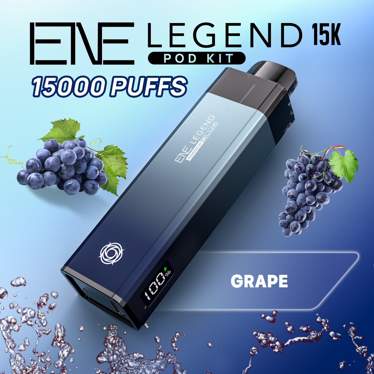 Grape Elux Legend 15K Puff Prefilled Pod Kit - £7.99 - ukvapeworld