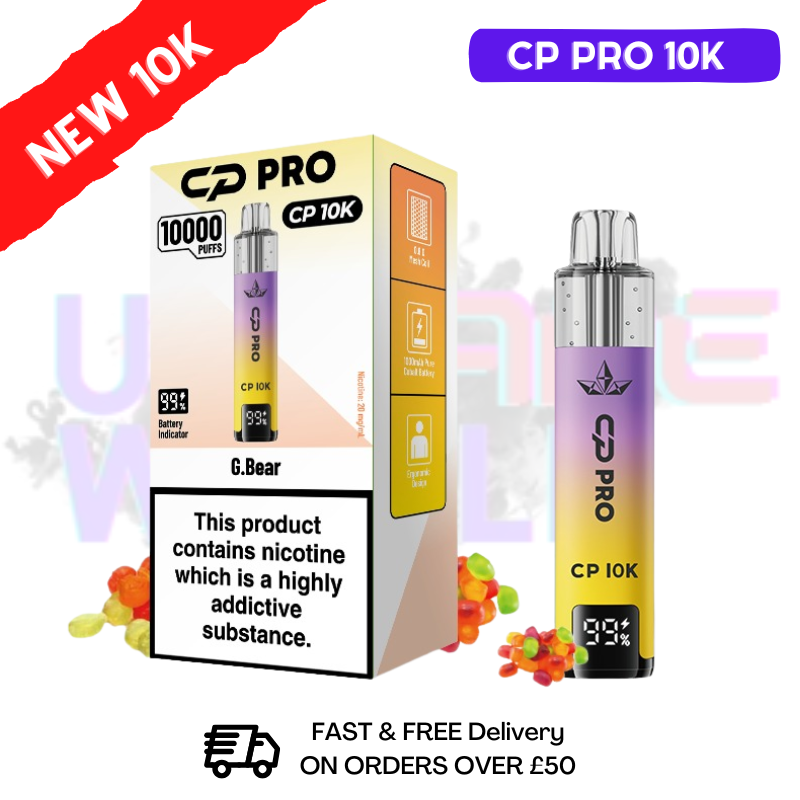 G Bear Cp Pro 10K Puff Pod Kit - ukvapeworld