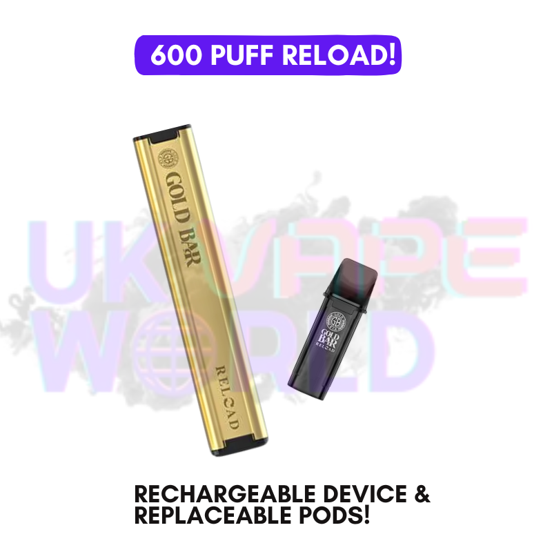 24K Mango Gold Bar Reload Prefilled Pod Kit