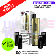 Shop IVG Air 4 in 1 Gold Edition Prefilled Pod Kit 
