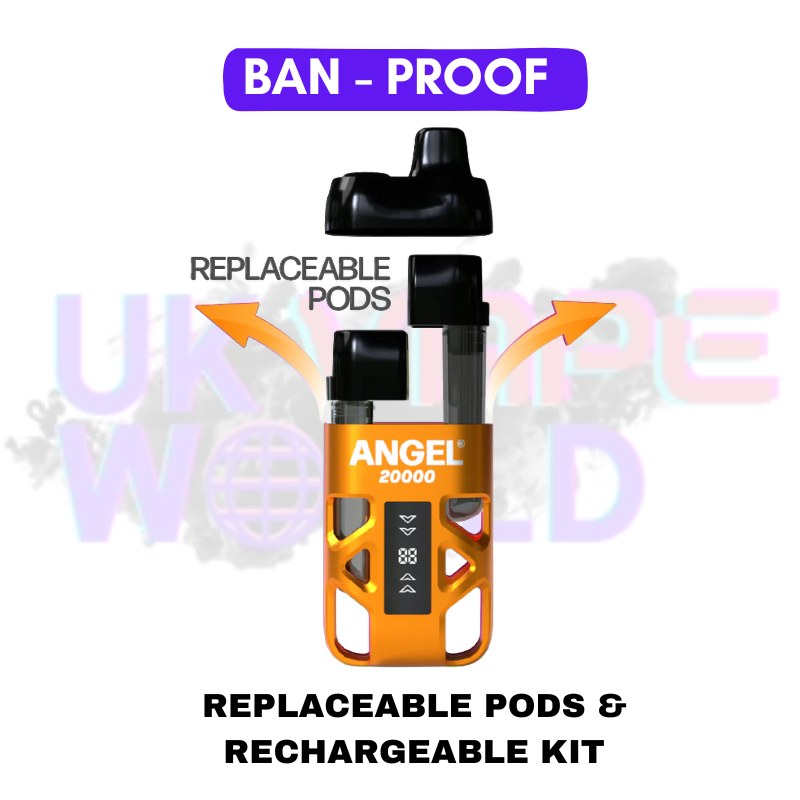 Golden Edition Angel Bar 20K Puff Twist Prefilled Pod Kit