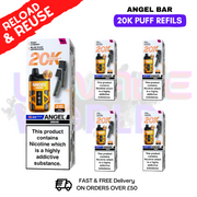 Golden edition  Angel Bar 20K REPLACEMENT PODS Box Of 5 - ukvapeworld