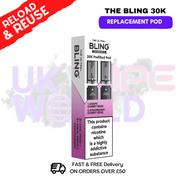 Grape Gummy Bear Bling 30k REFIL PACK Ultra Plus Pods  - £6.99 - ukvapeworld