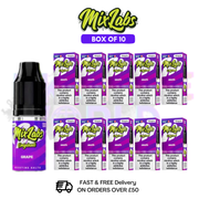 Grape MixLabs Nic Salt BOX OF 10 - £17.99 - ukvapeworld