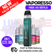 Shop Green Vaporesso Xros Pro Pod Kit | FREE 4X REFILS | £21.99 - UK Vape World